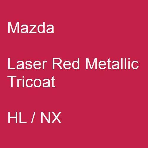 Mazda, Laser Red Metallic Tricoat, HL / NX.